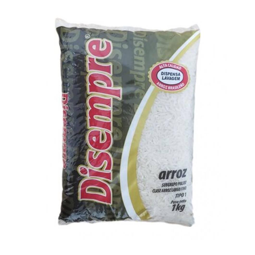 Arroz de Grano Largo Disempre (1 kg / 2.2 lb)