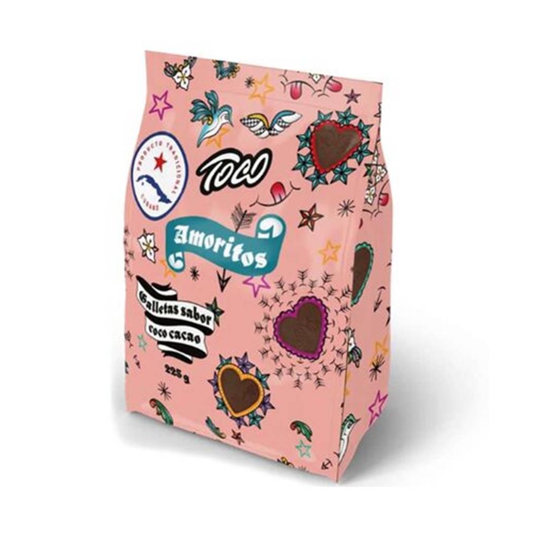 Galletas Dulces Amoritos Coco-Cacao Toco (225g)