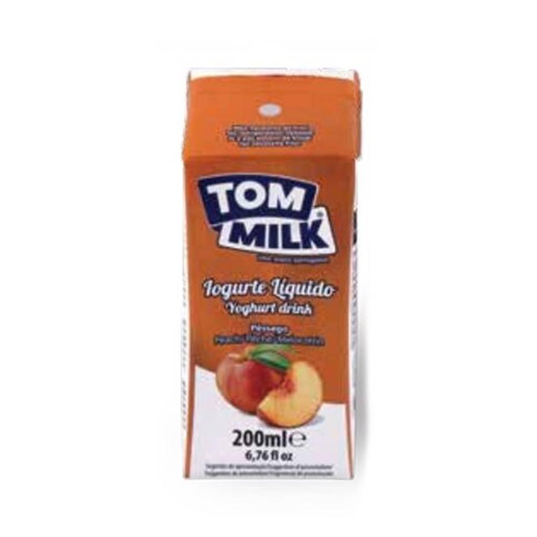 Yogurt Líquido de Melocotón Tom Milk (200ml)