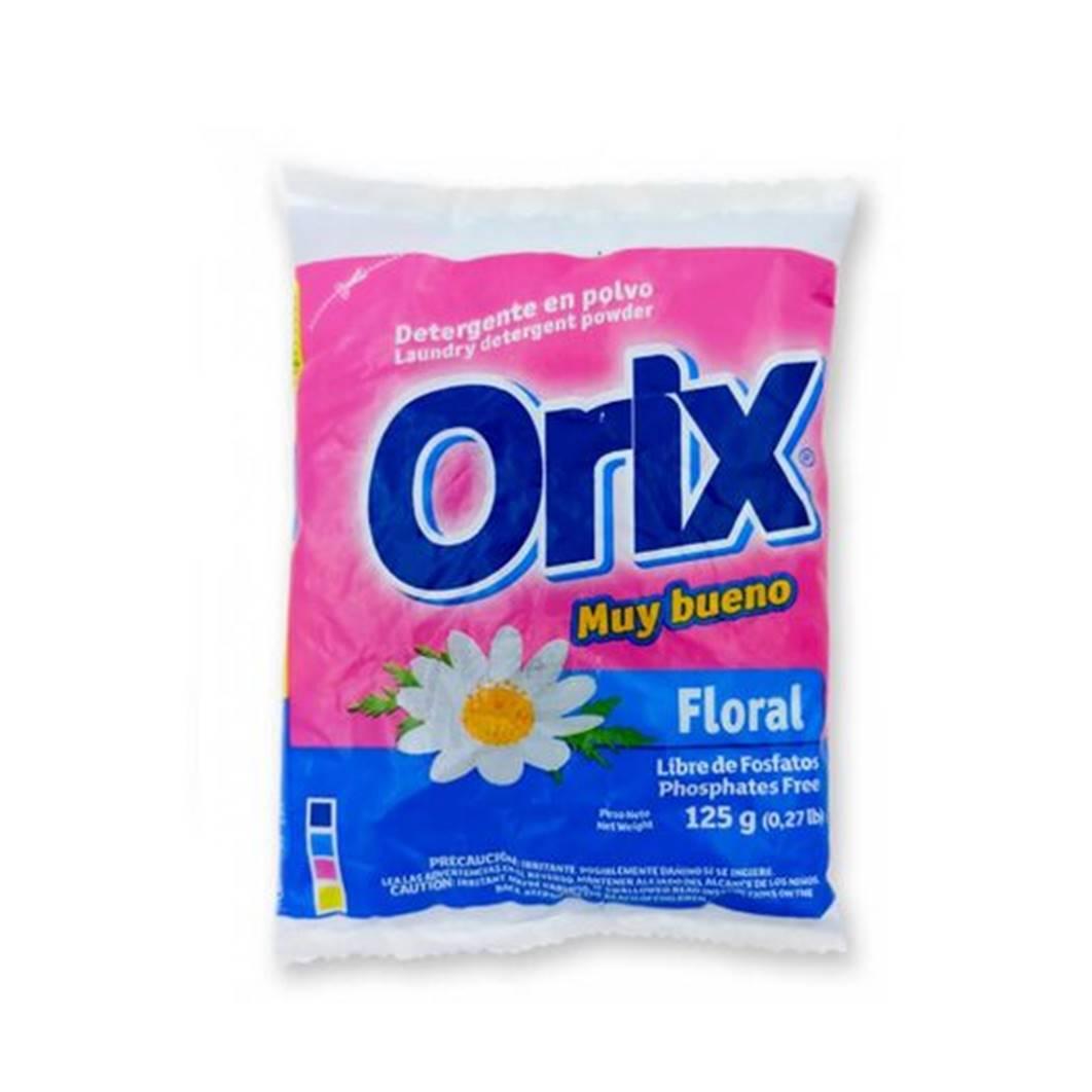 Detergente en Polvo Aroma Floral Orix (125g)