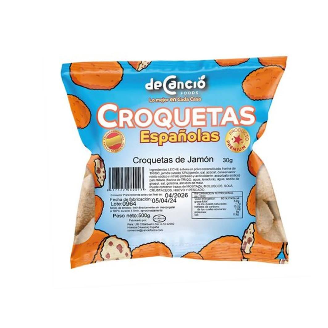 Croquetas de Jamón deCancio Foods (500g)
