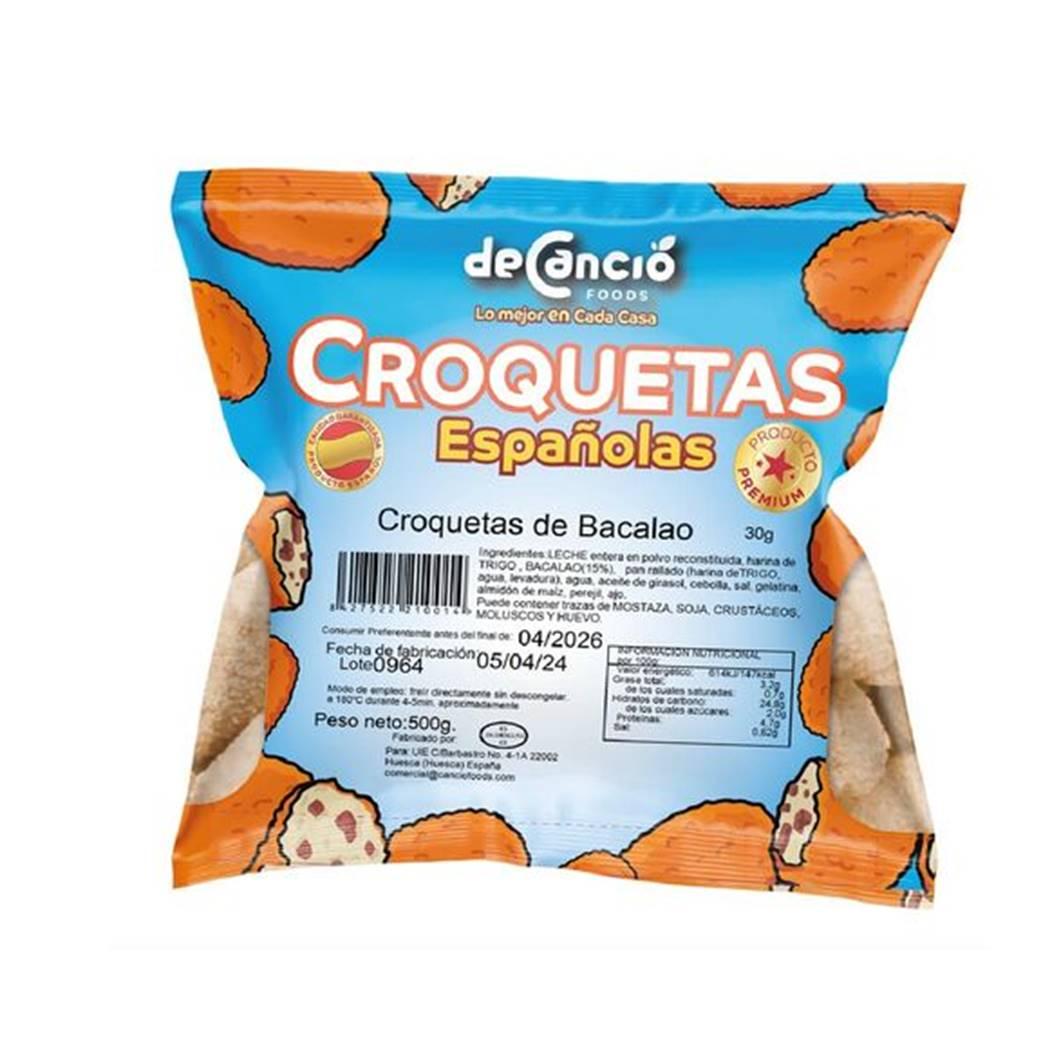 Croquetas de Bacalao deCancio Foods (500g)