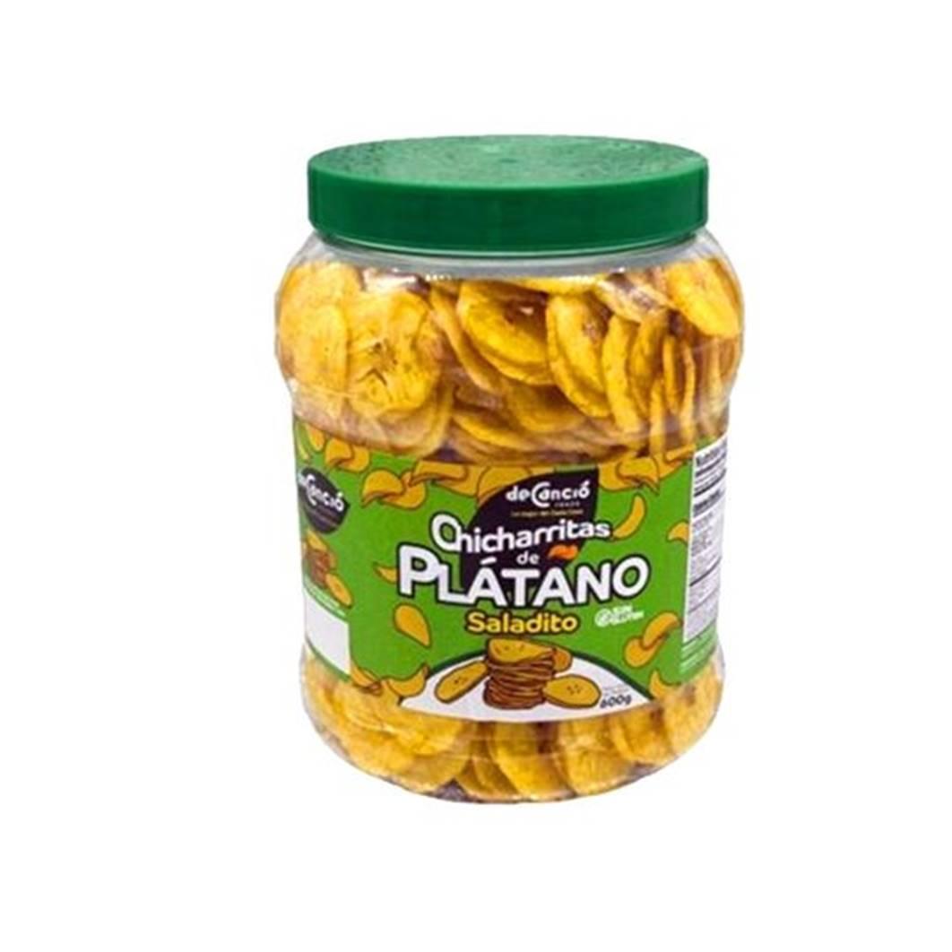 Chicharritas de Plátano Saladito deCancio Foods (600g)