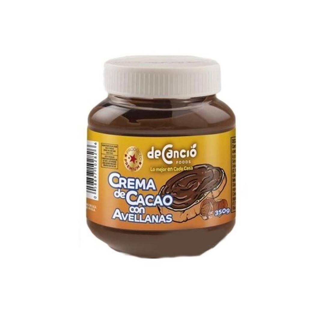 Crema de Cacao con Avellanas deCancio Foods (350g)