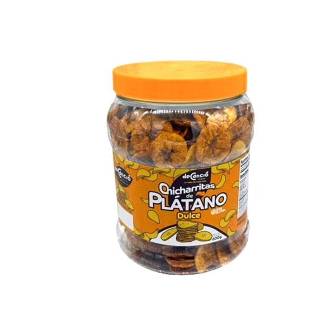 Chicharritas de Plátano Dulce deCancio Foods (600g)