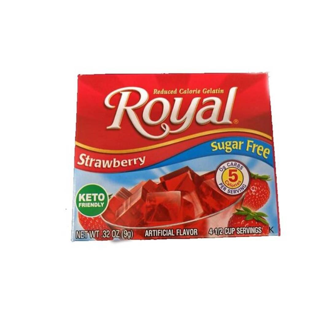 Gelatina de Fresa sin Azúcar Royal (9g)